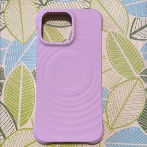 Casetify Purple Wave Pattern Phone Case